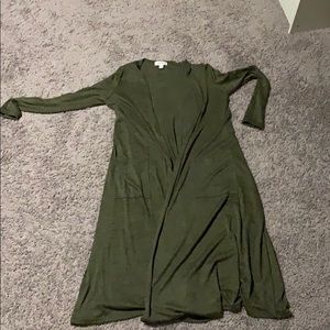 Super long light sweater